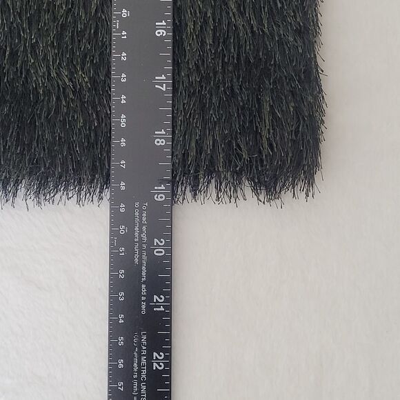 Vintage 90's Y2K Shaggy Furry Faux Mohair Gremlincore Goblincore Sweater Medium - Picture 6 of 6